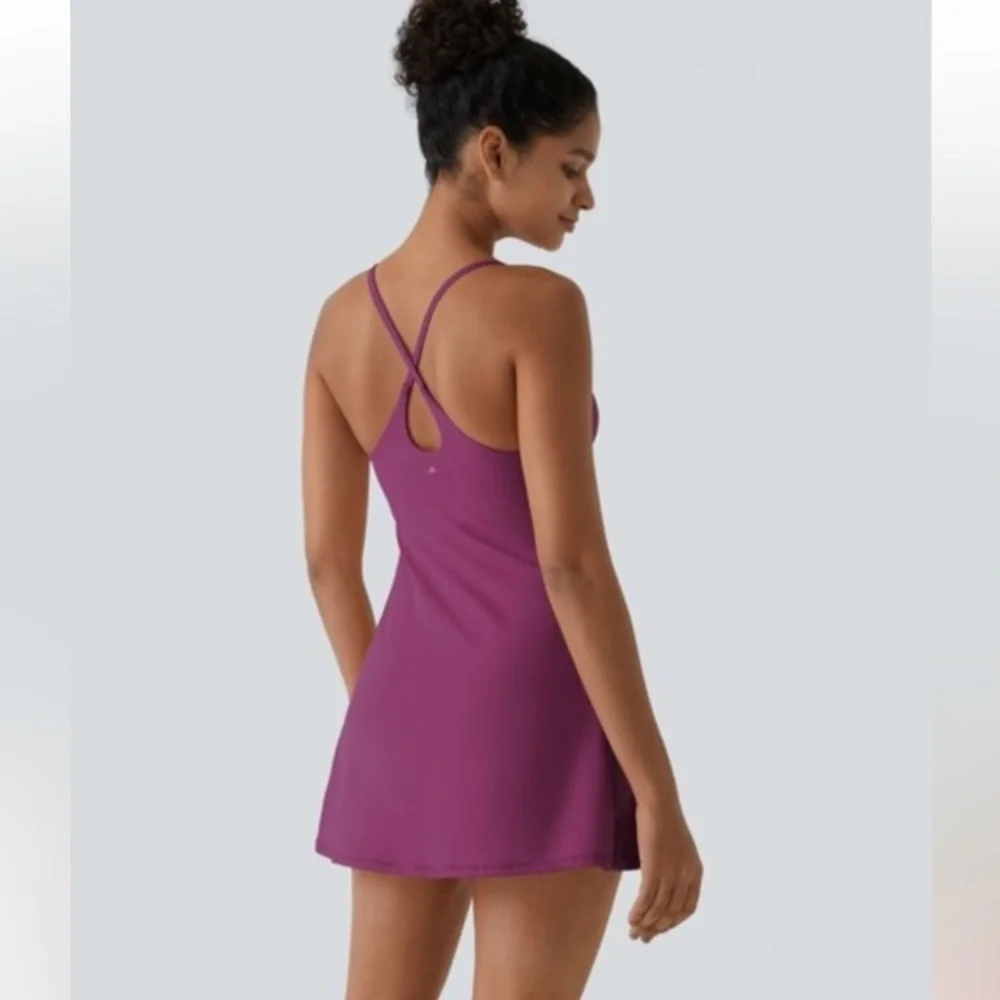 NWT HALARA Medium softlyzero easy peezy Magenta Dress undershorts travel pads - Picture 5 of 8